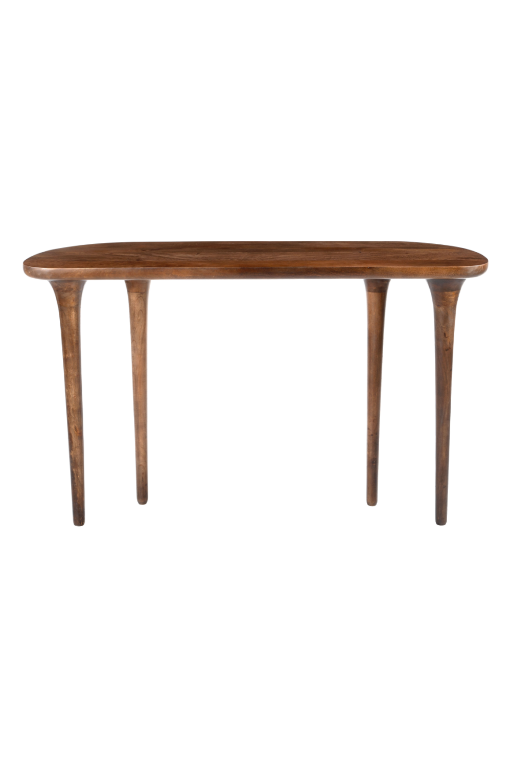 Walnut Finished Console Table | OROA Modern Spiker | Oroa.com