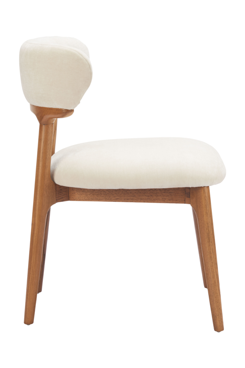 Wood Framed White Dining Chairs (2) | OROA Modern Cedar | Oroa.com