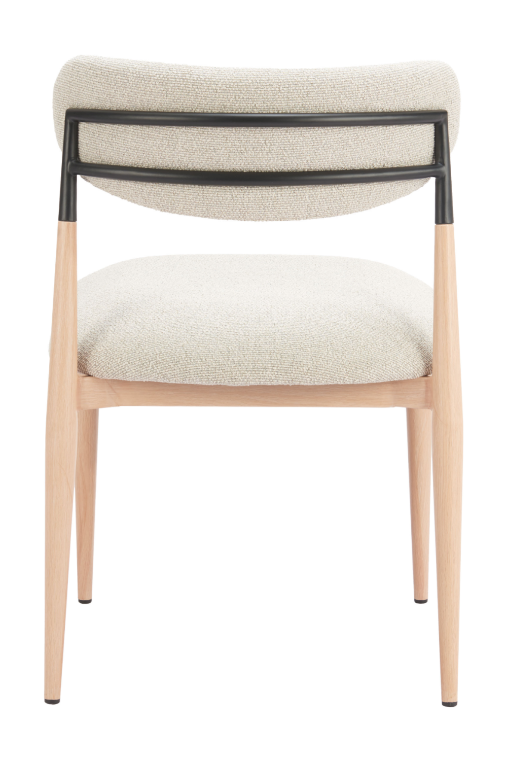 Gray Fabric Armless Dining Chairs (2) | OROA Modern Equinox | Oroa.com