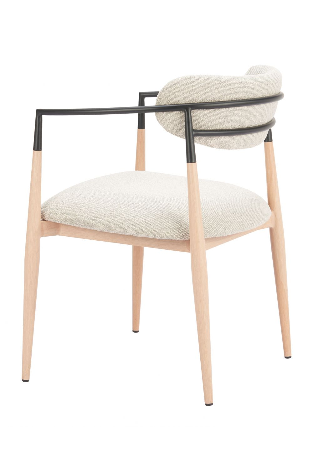 Gray Fabric Modern Dining Chair | Oroa.com
