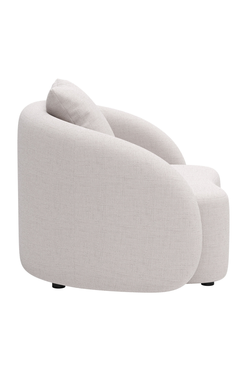 Beige Upholstered Outdoor Accent Chair | Oroa.com