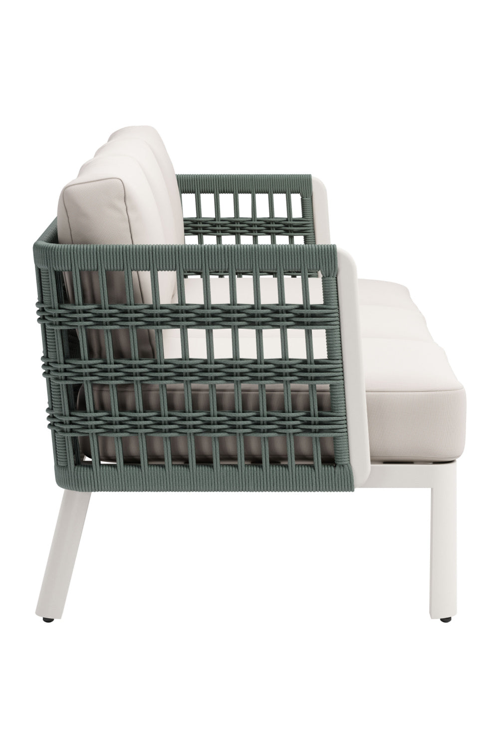 White Olefin Outdoor Sofa | Oroa.com