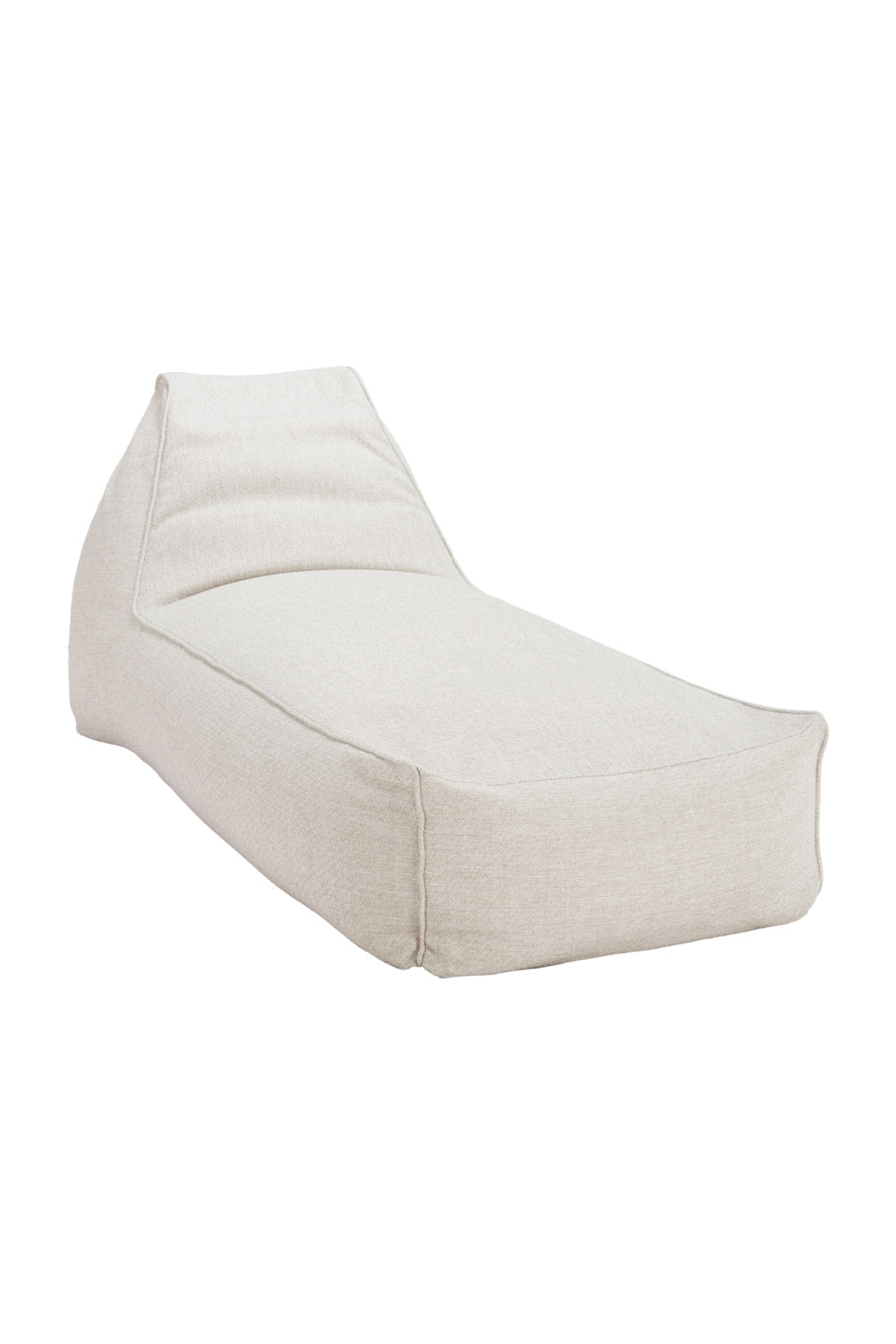 Beige Olefin Outdoor Chaise Lounge | Oroa.com