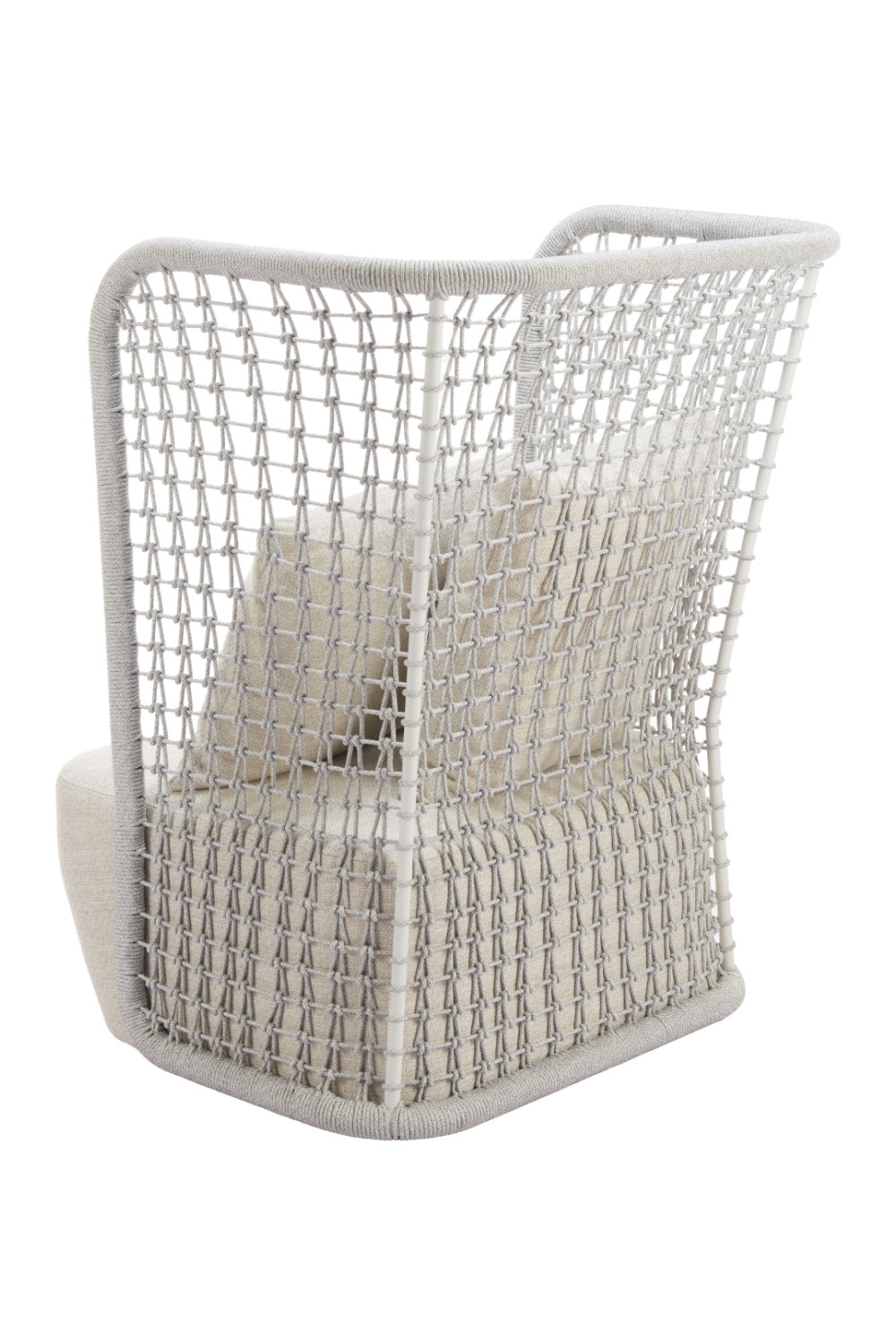 Weaved Back Outdoor Accent Chair | Oroa.com