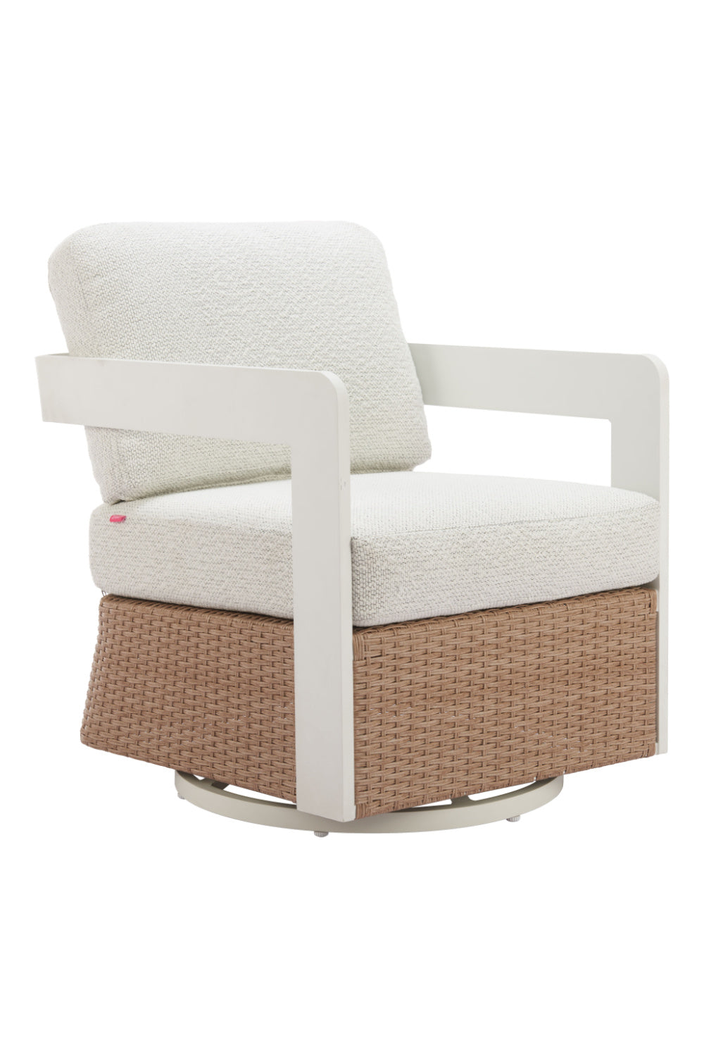 Brown Base Outdoor Swivel Chair | Oroa.com