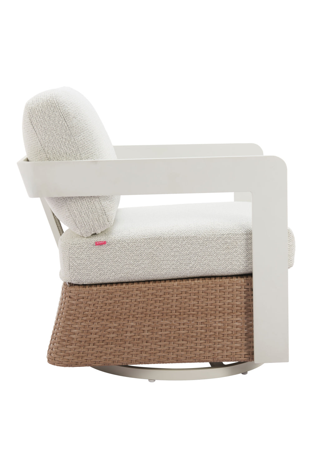 Brown Base Outdoor Swivel Chair | Oroa.com