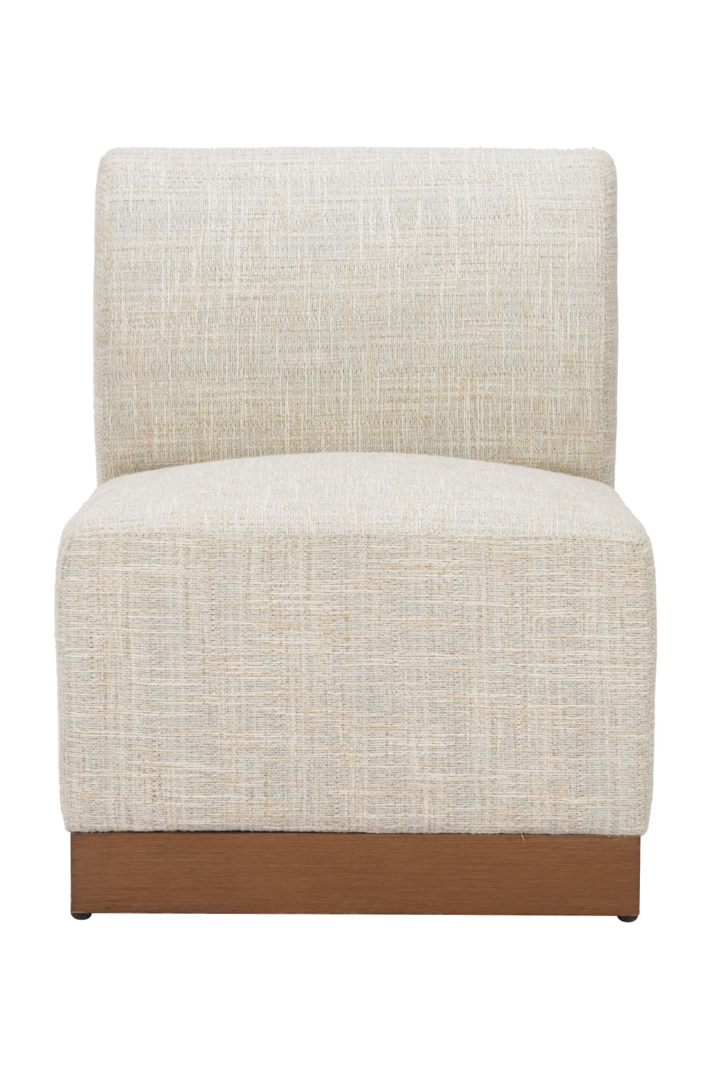Beige Outdoor Armless Chair | Oroa.com