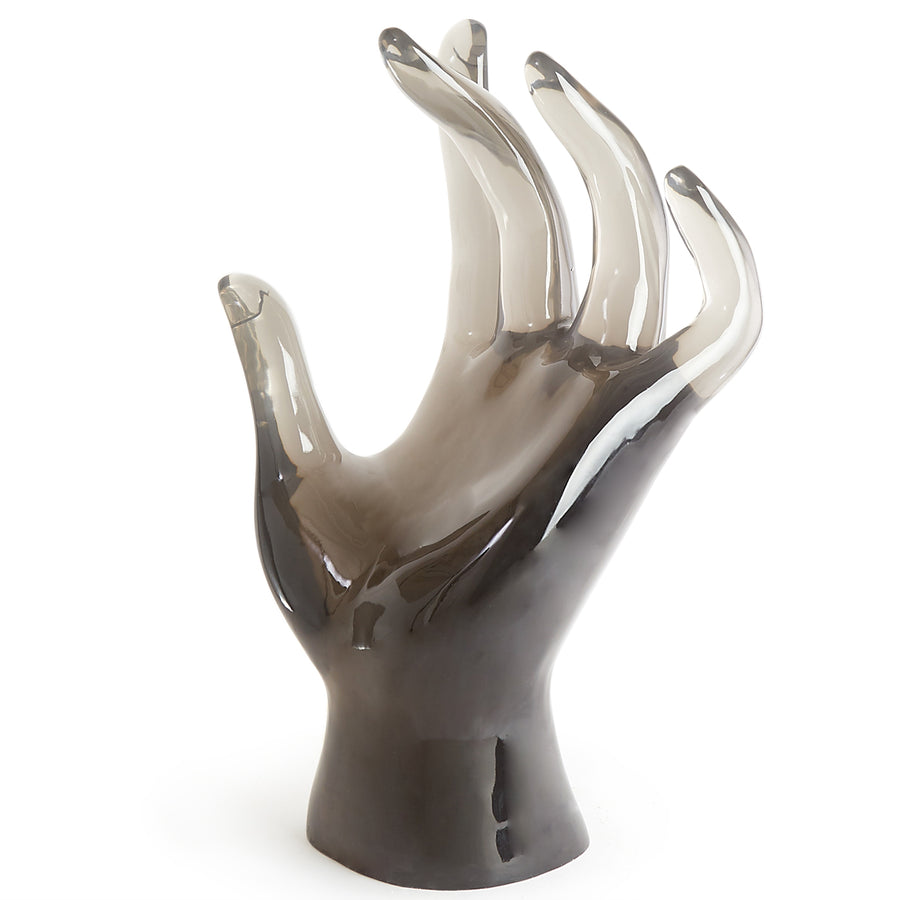 Gray Acrylic Decorative Object | Jonathan Adler Hand | Oroa.com