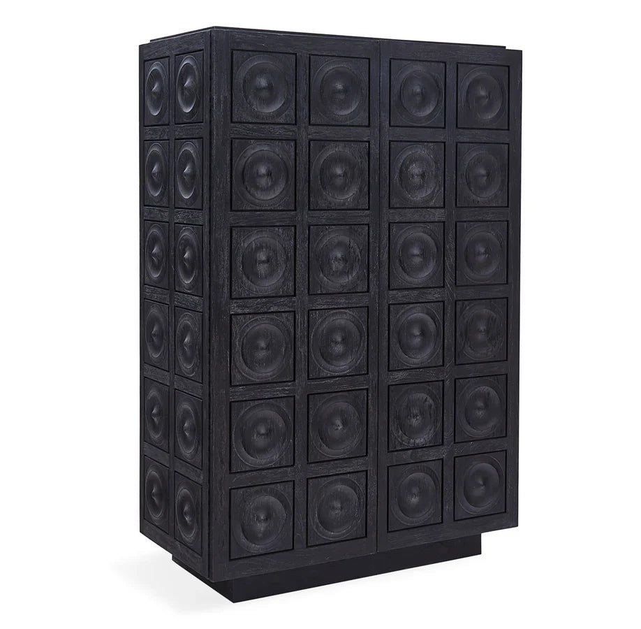 Mindi Wood Circles Cabinet | Jonathan Adler Antwerp | Oroa.com