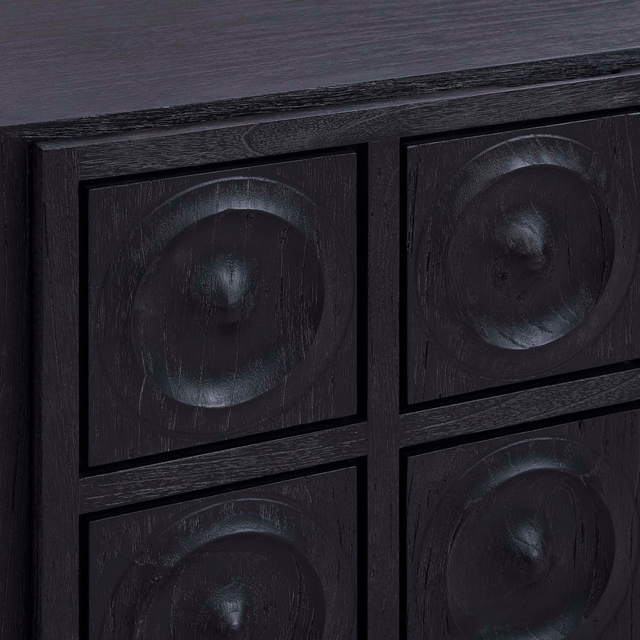 Mindi Wood 3-Door Sideboard | Jonathan Adler Antwerp | Oroa.com