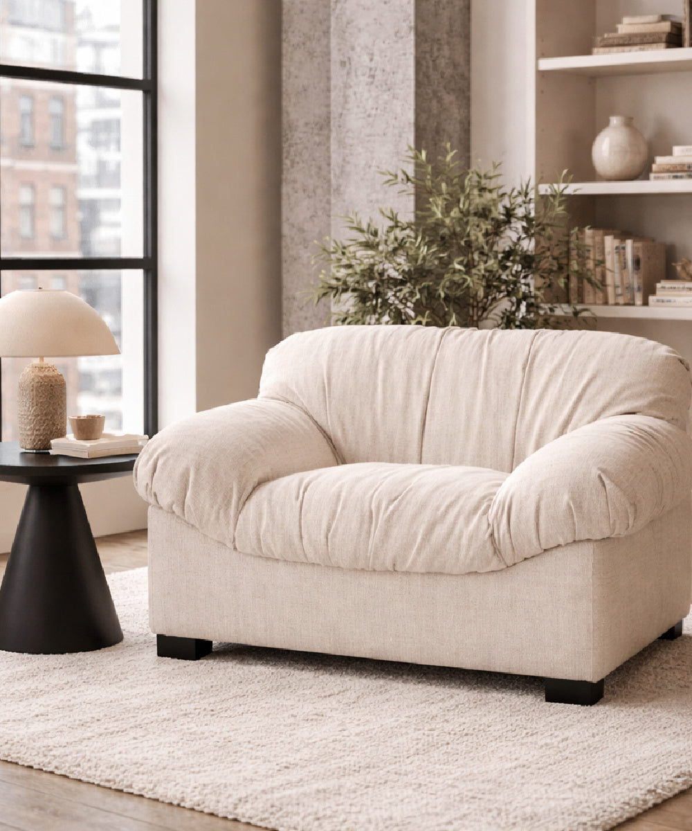 Modern European furniture - Vintage-Inspired Wrinkled Lounge Chair - www.oroa.com | Oroa.com