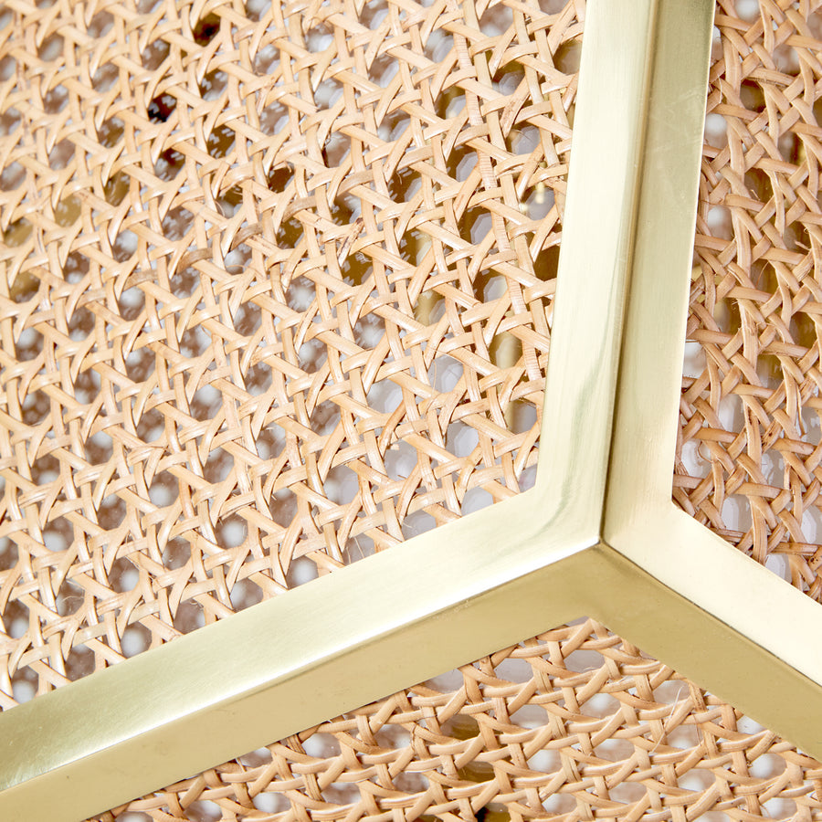 Caned Rattan Pendant Lamp | Jonathan Adler Bellport | Oroa.com