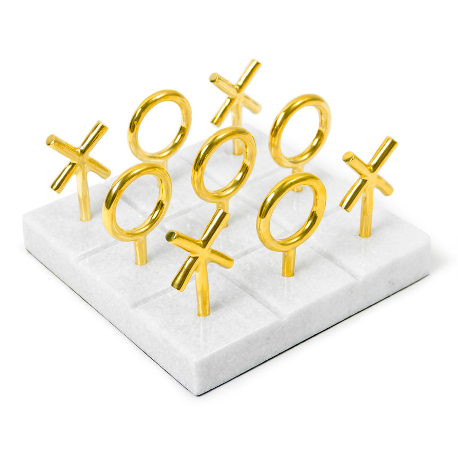 Marble Base Tic-Tac-Toe Set | Jonathan Adler | Oroa.com