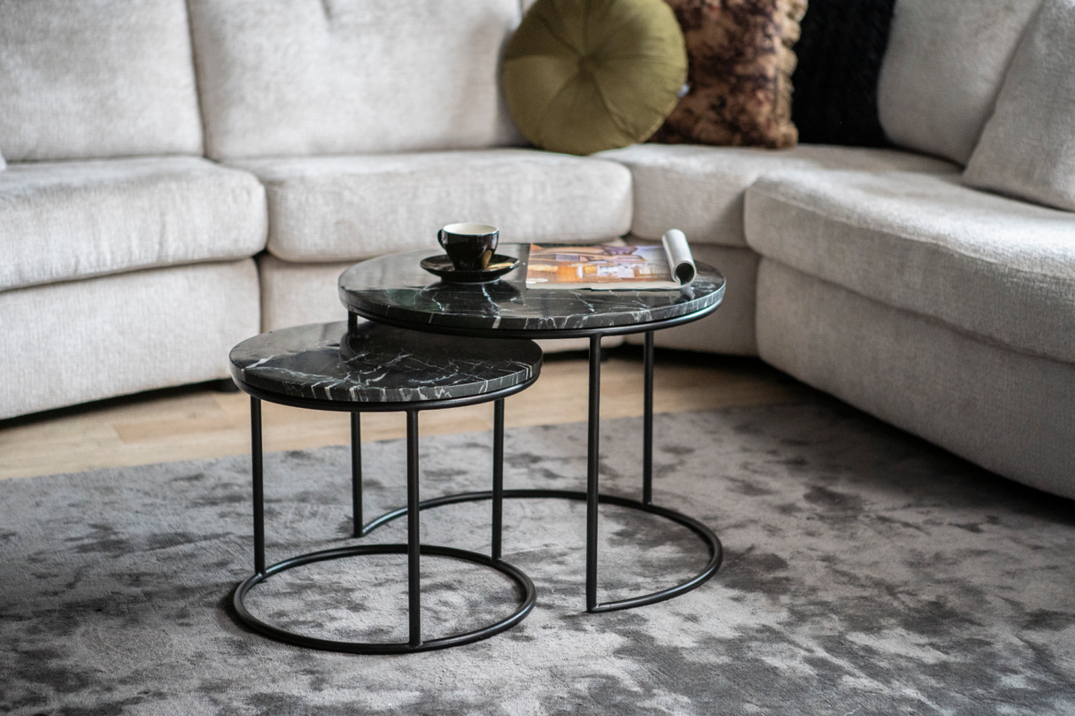 Marble Nesting Coffee Tables | Oroa.com