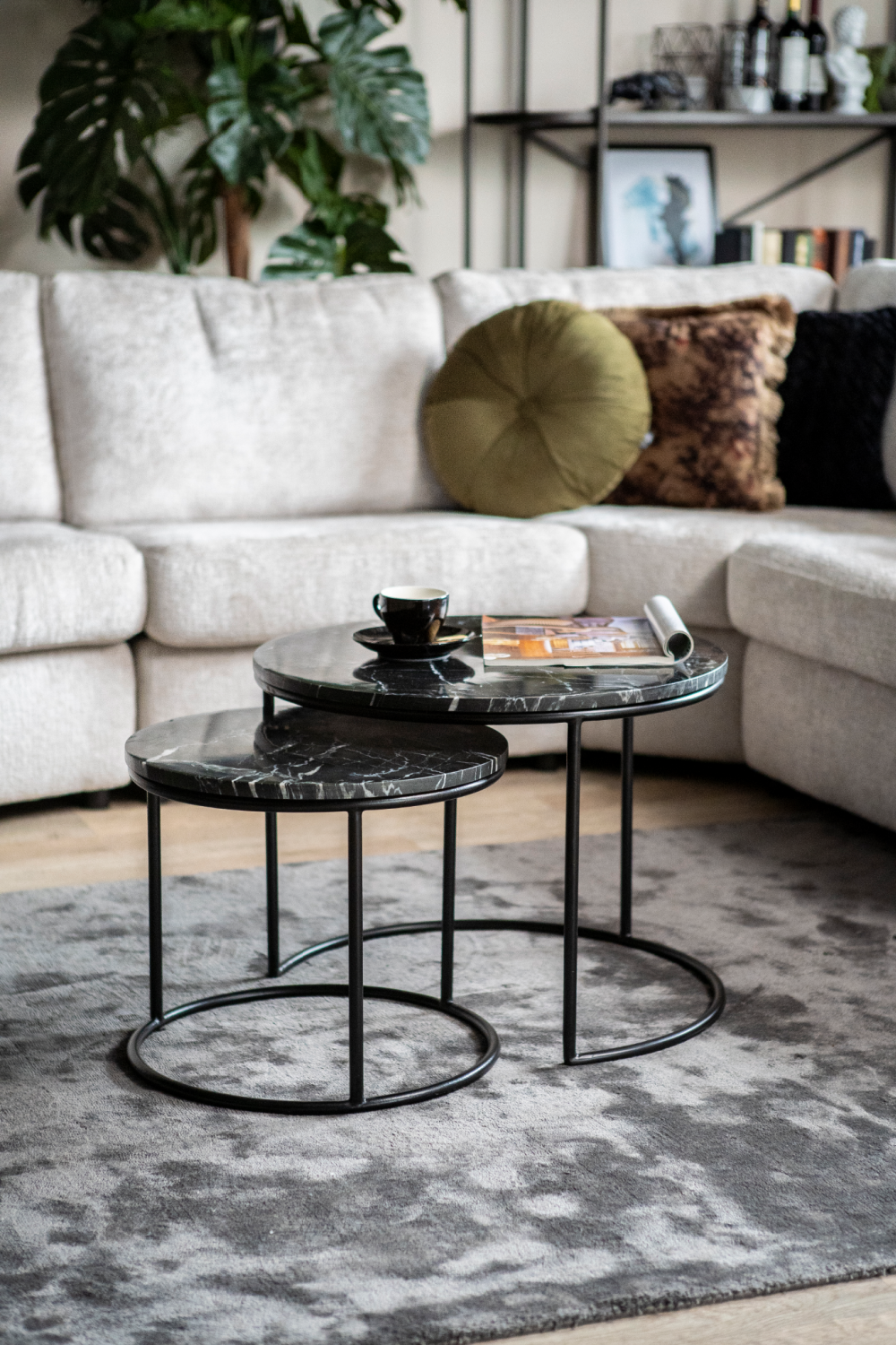 Marble Nesting Coffee Tables | Oroa.com
