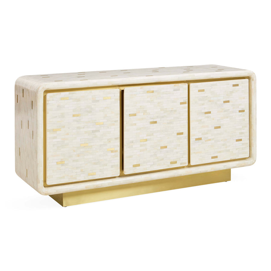 Bone Marquetry 3-Door Sideboard | Jonathan Adler Casablanca | Oroa.com