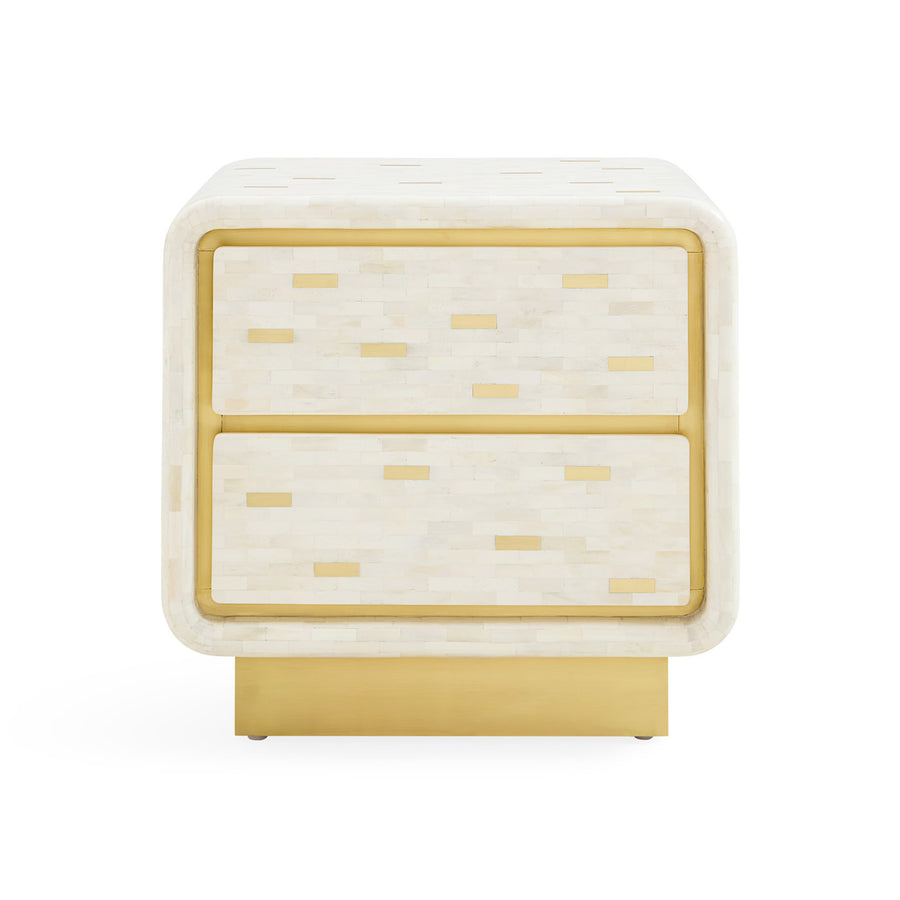 2-Drawer Brick End Table | Jonathan Adler Casablanca | Oroa.com