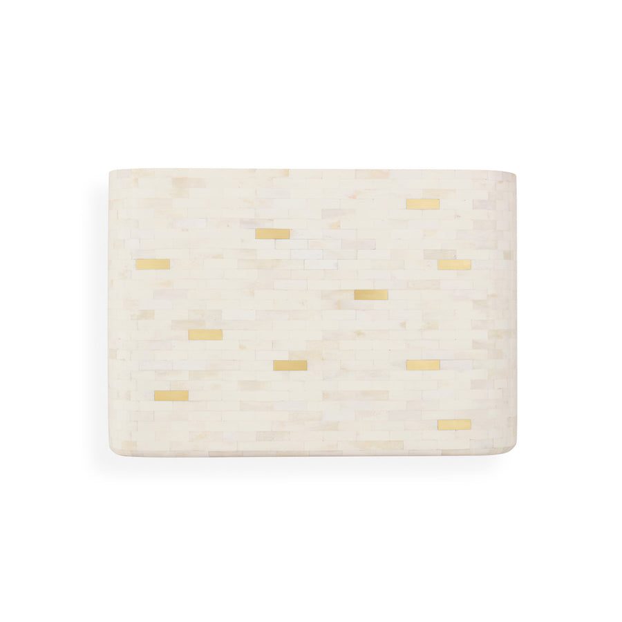 2-Drawer Brick End Table | Jonathan Adler Casablanca | Oroa.com