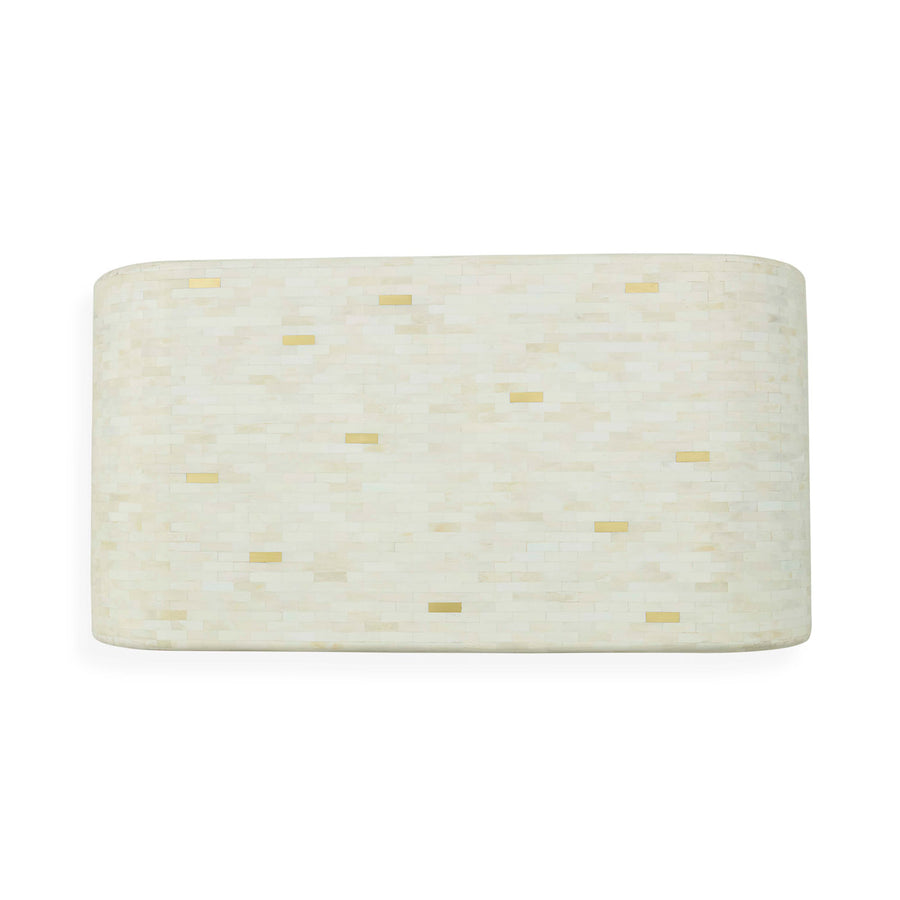 Brick Inlaid Cocktail Table | Jonathan Adler Casablanca | Oroa.com