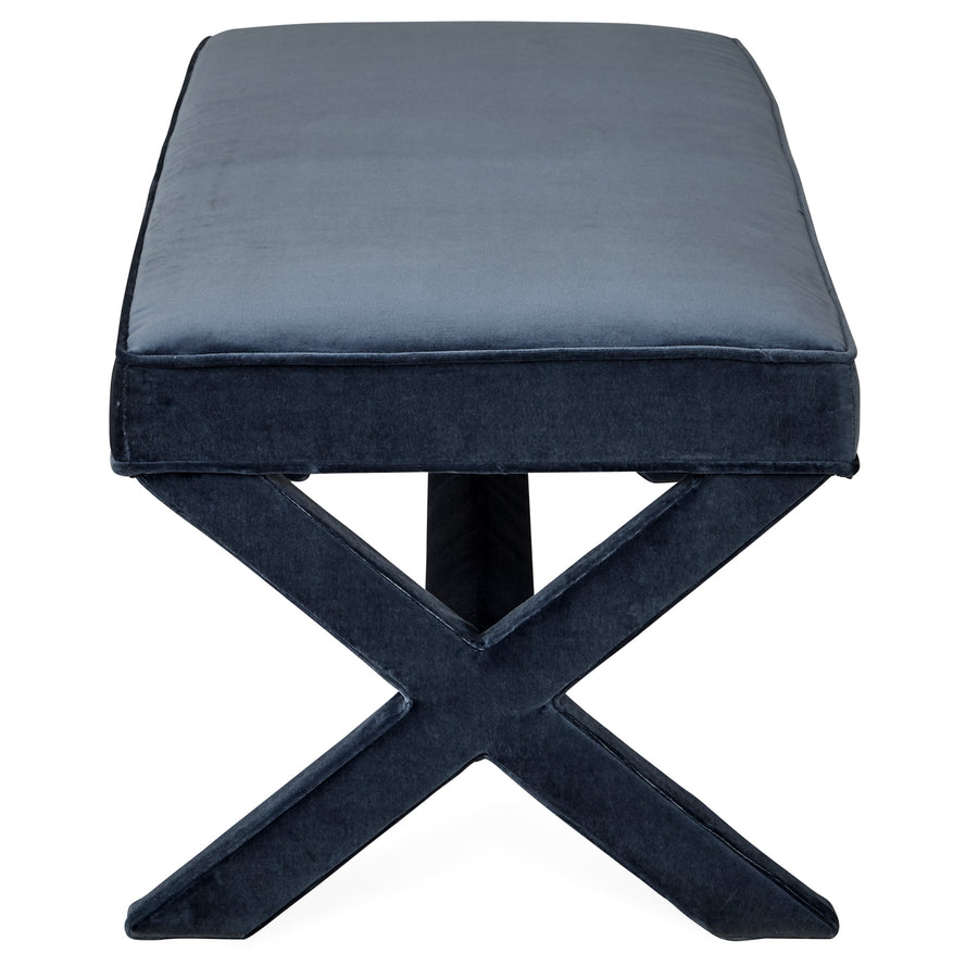 Cushioned Seat Bench | Jonathan Adler Double X | Oroa.com