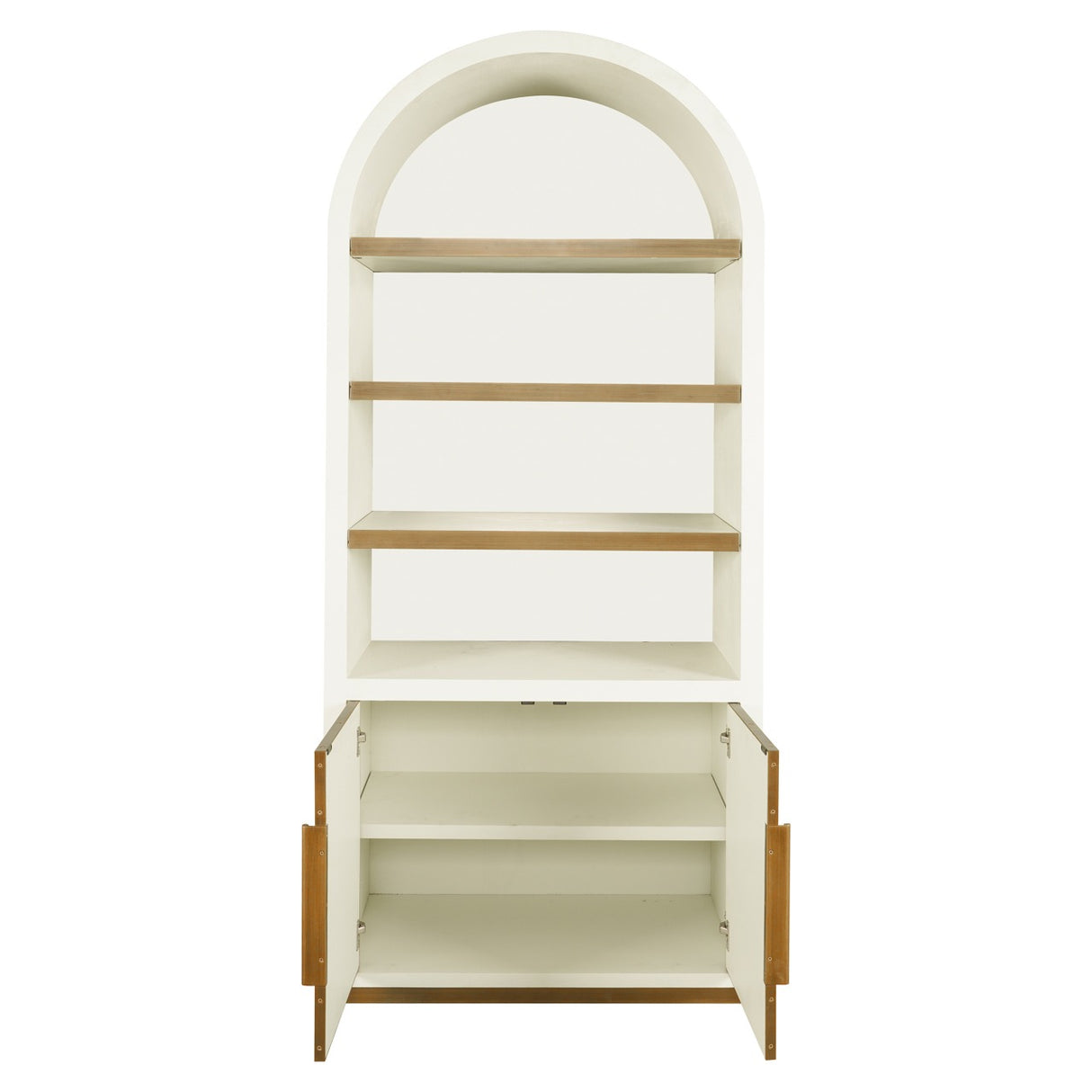White Arched Display Cabinet | Oroa.com