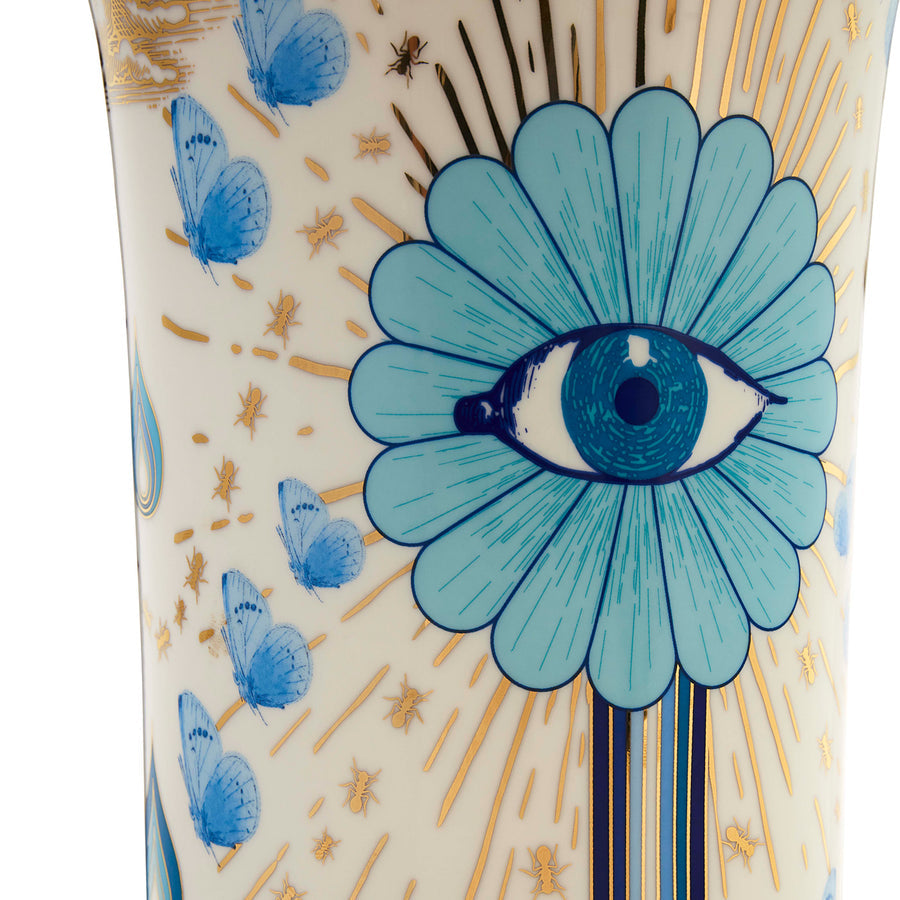 Printed Porcelain Tall Flared Vase | Jonathan Adler Druggist | Oroa.com