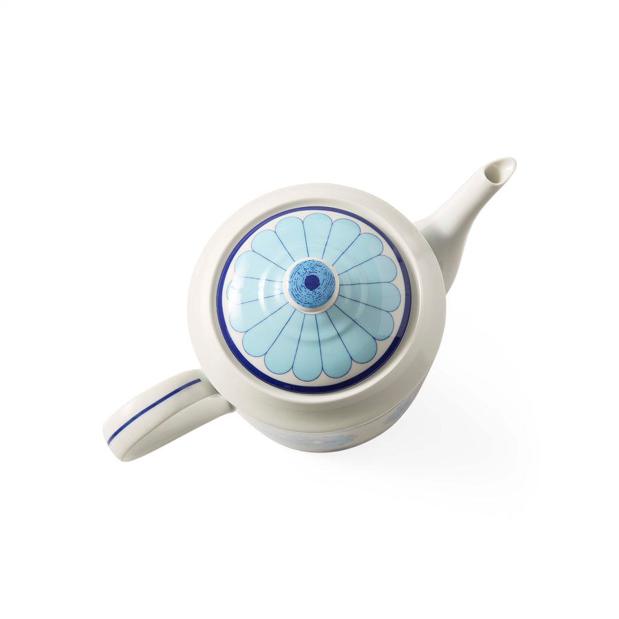Floral Eye Porcelain Teapot | Jonathan Adler Druggist