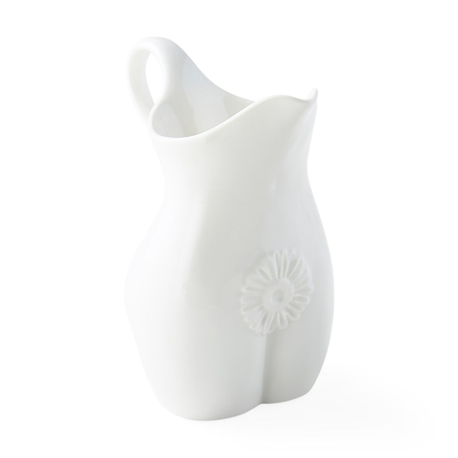 White Porcelain Pitcher | Jonathan Adler Edie | Oroa.com