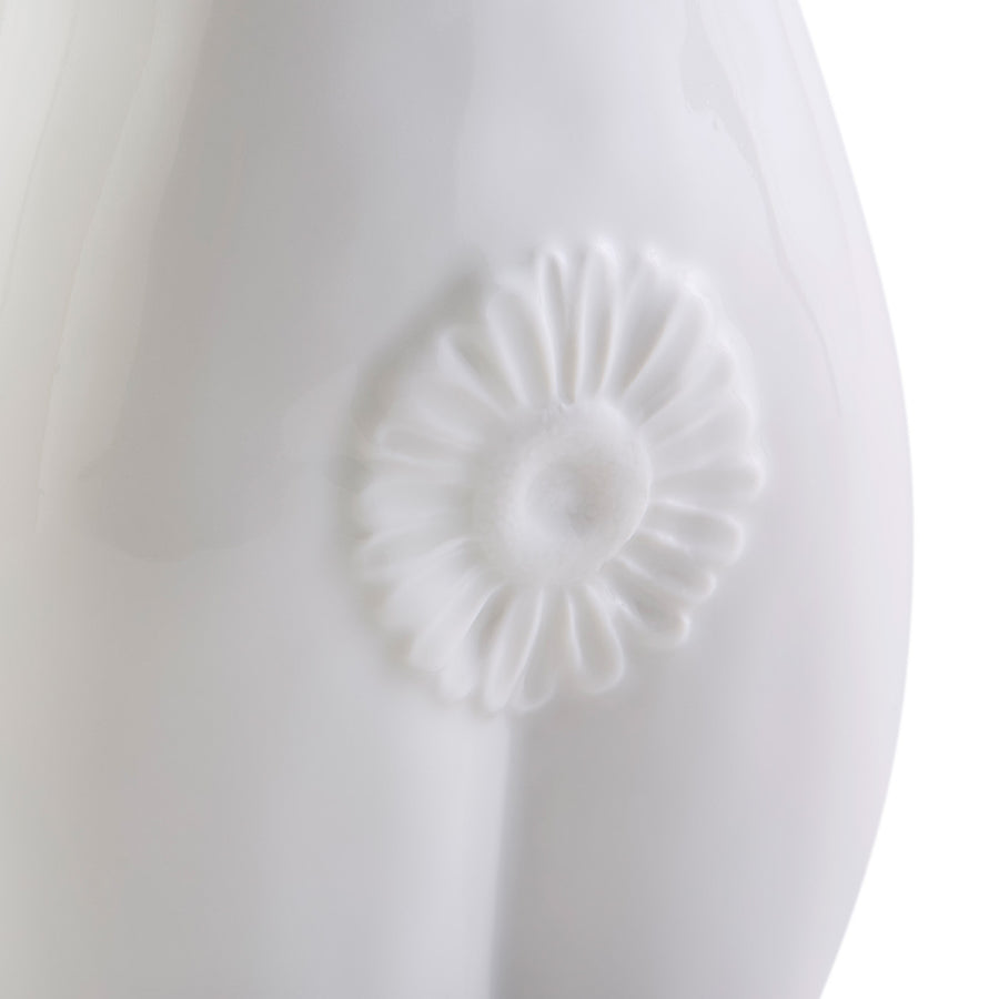 White Porcelain Pitcher | Jonathan Adler Edie | Oroa.com