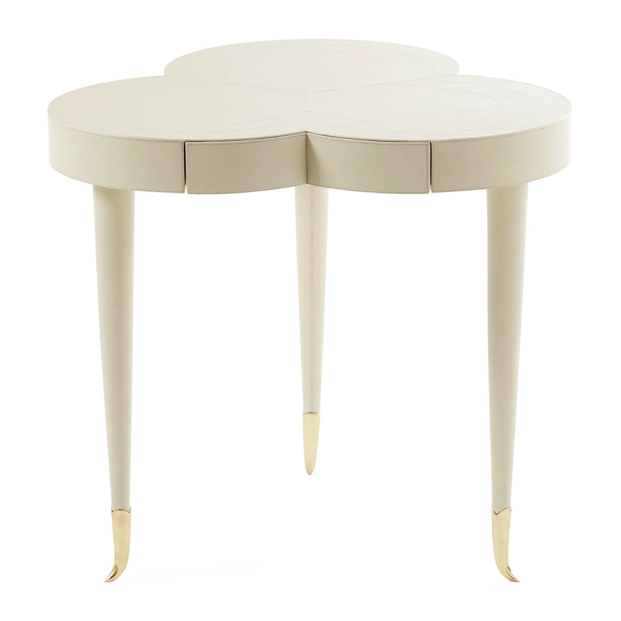 Leather 1-Drawer Side Table | Jonathan Adler | Oroa.com