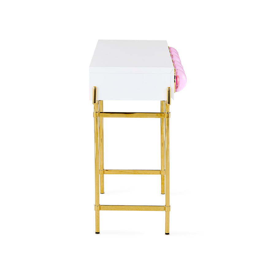 Pink Cabochons 2-Drawer Console | Oroa.com