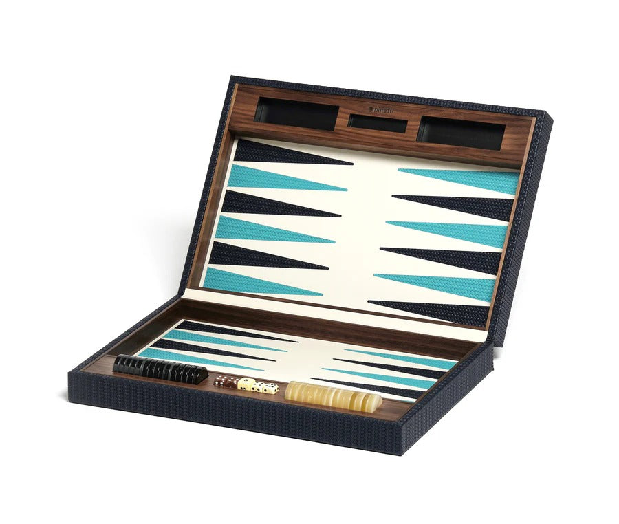Walnut Wood Backgammon Set | Pinetti