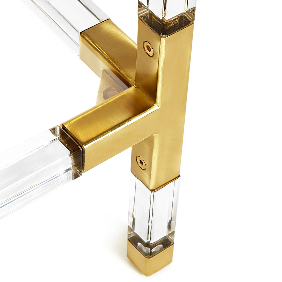 Clear Acrylic Pedestal | Jonathan Adler Jacques | Oroa.com