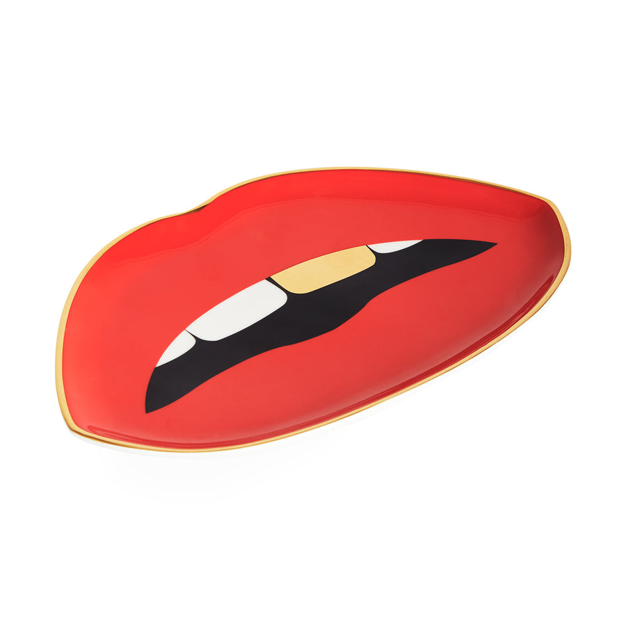 Porcelain Trinket Tray | Jonathan Adler Lips | Oroa.com