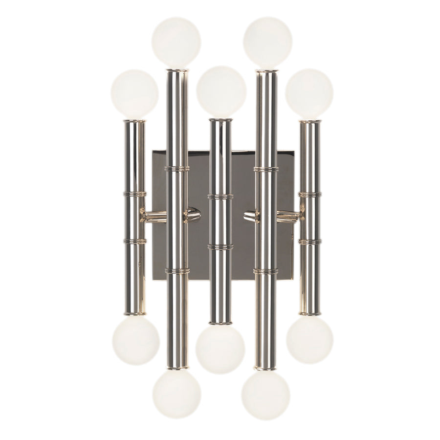 Bamboo Detail Five-Arm Wall Lamp | Jonathan Adler Meurice| Oroa.com