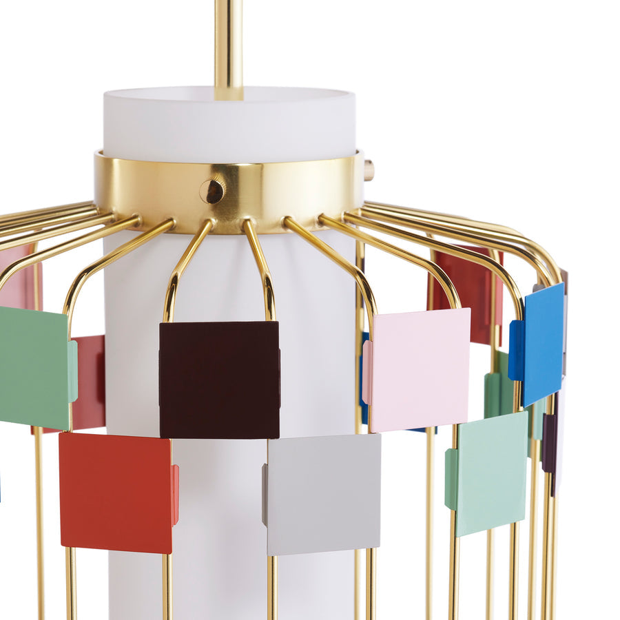 Brass Cage Pendant Lamp | Oroa.com