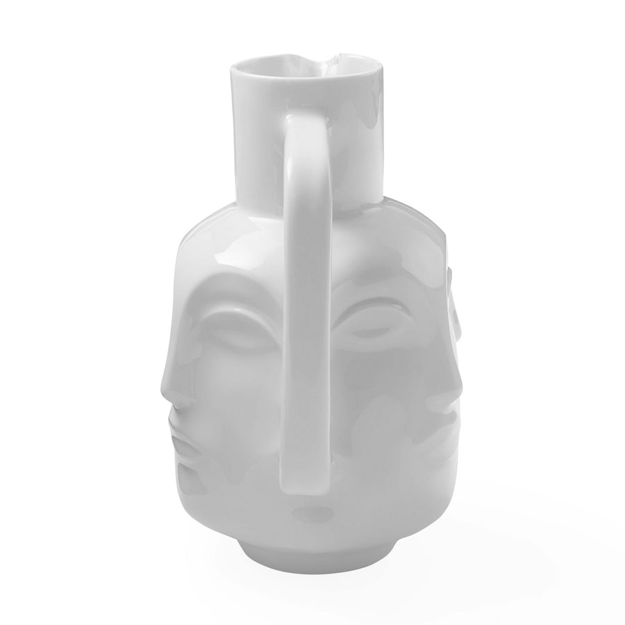 White Porcelain Sculpted Pitcher | Jonathan Adler Dora Maar | Oroa.com