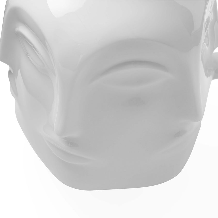 White Porcelain Sculpted Pitcher | Jonathan Adler Dora Maar | Oroa.com