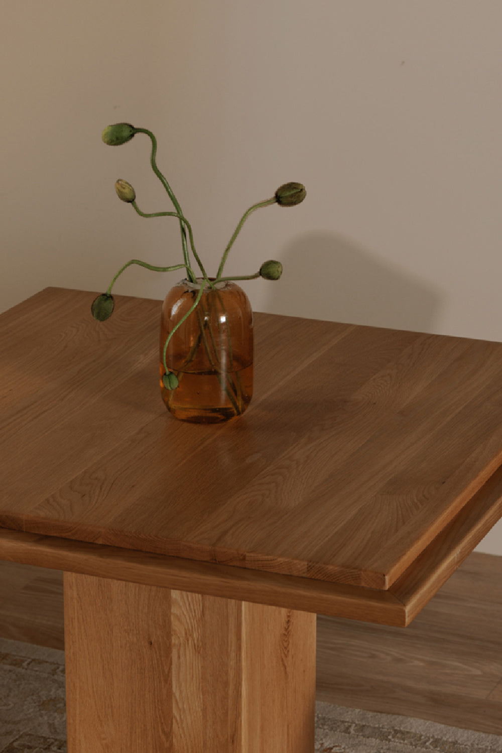Modern European furniture - Square Natural Wood Table - www.oroa.com | Oroa.com