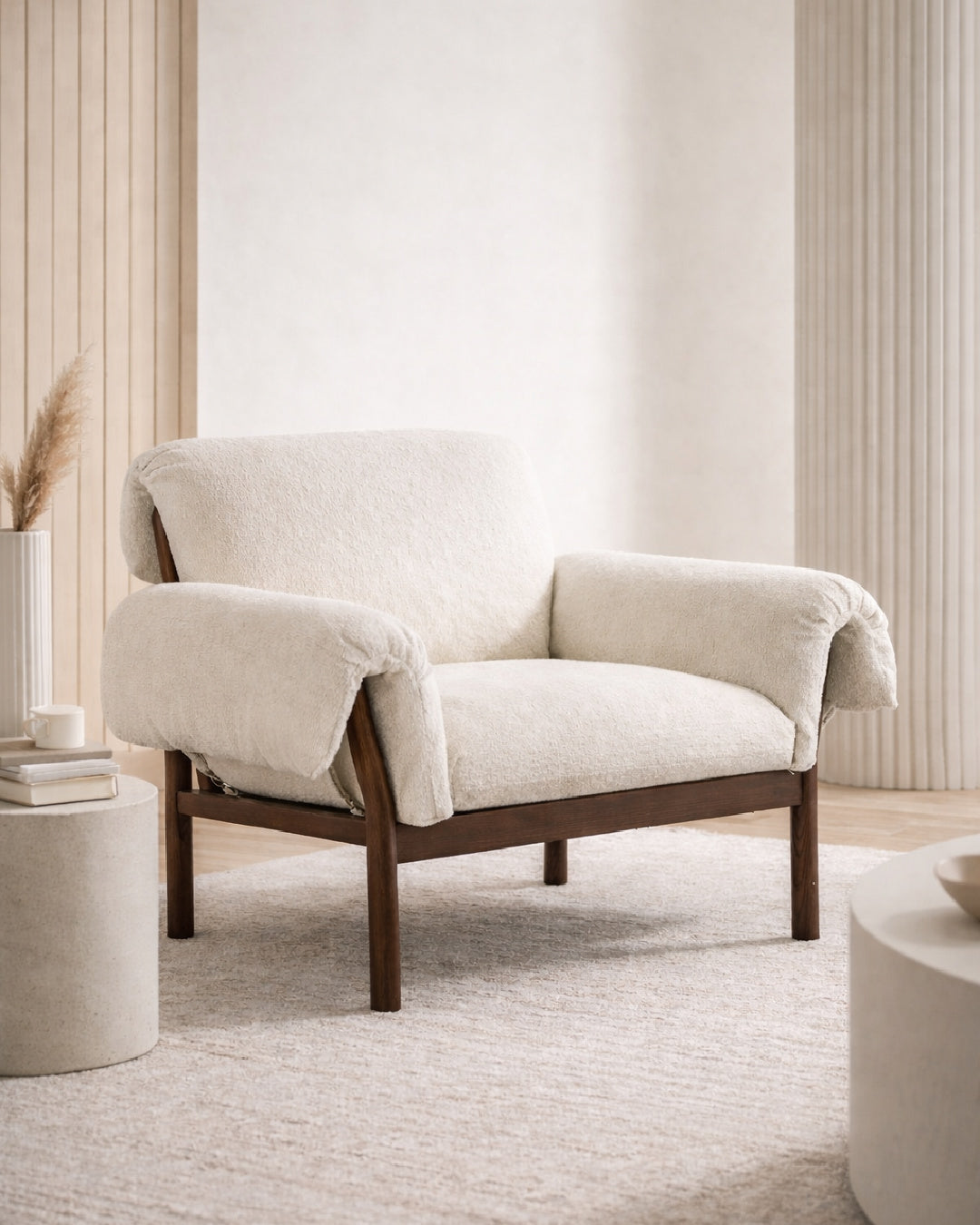Modern European furniture - Ash-Framed Lounge Chair - www.oroa.com | Oroa.com