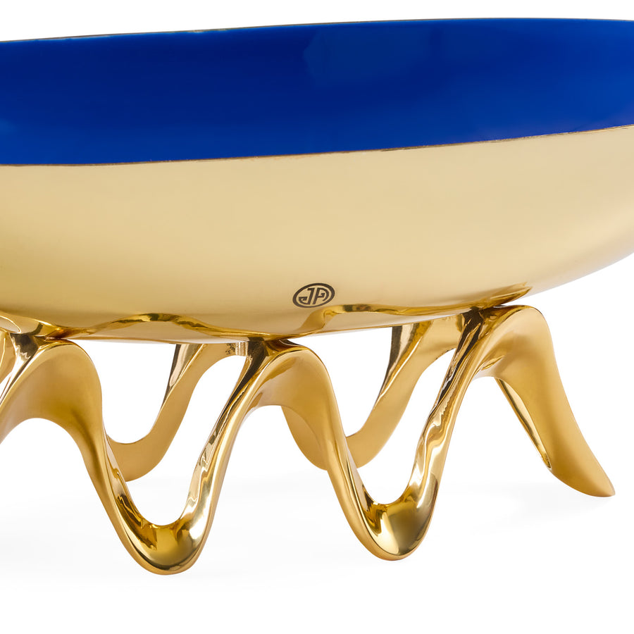 Solid Brass Long Bowl | Jonathan Adler Oscar | Oroa.com