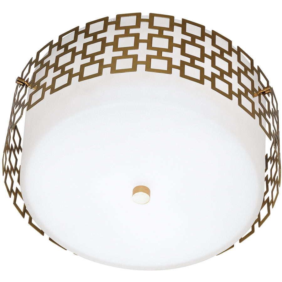Laser-Cut Metal Framed Ceiling Lamp | Jonathan Adler Parker | Oroa.com