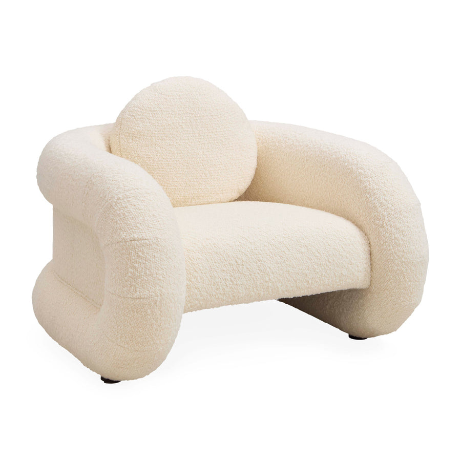 Tubular Framed Upholstered Lounge Chair | Jonathan Adler | Oroa.com