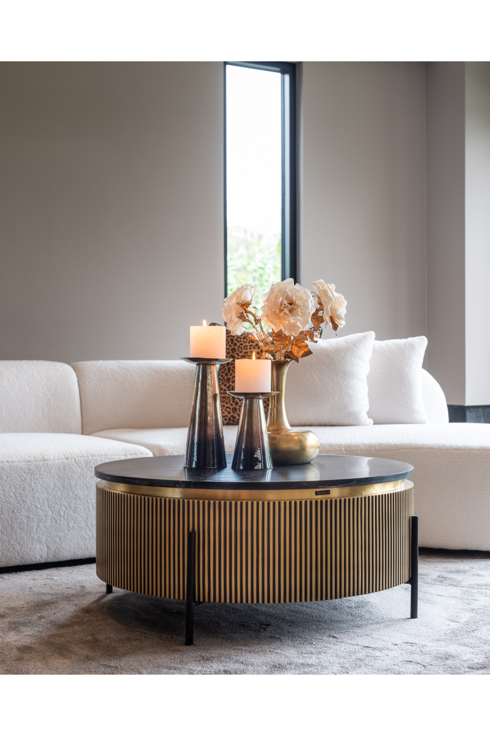 Modern Metal Coffee Table | Oroa.com