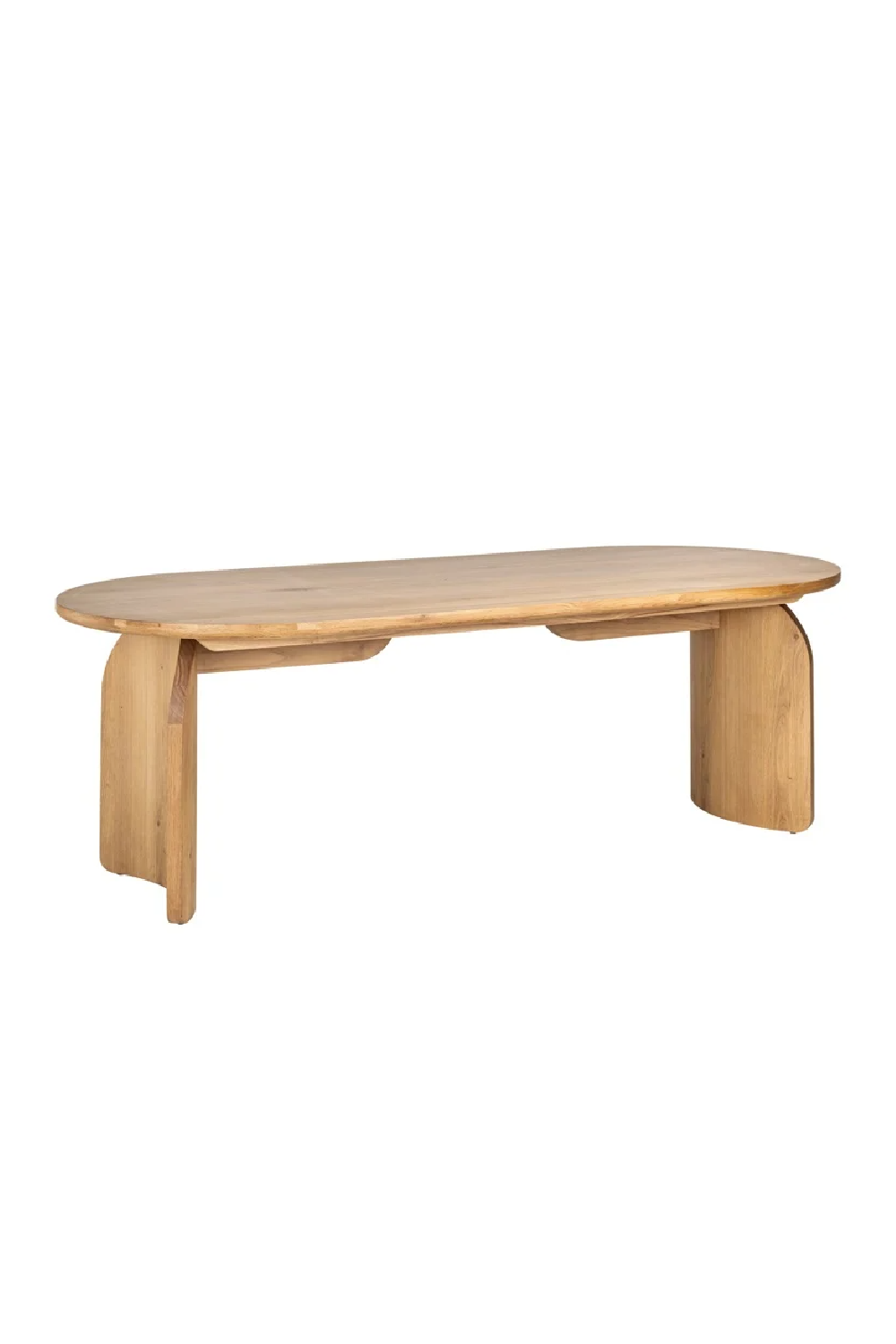 Natural Oak Organic Dining Table | Oroa.com
