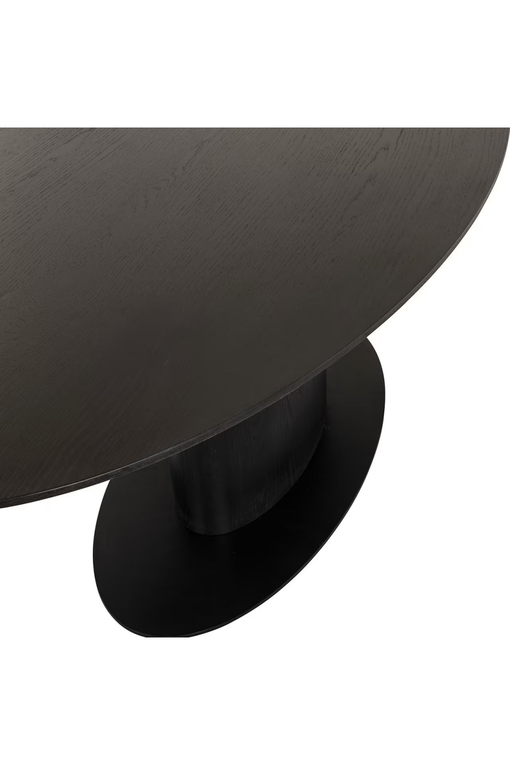Brown Wooden Oval Dining Table | Oroa.com