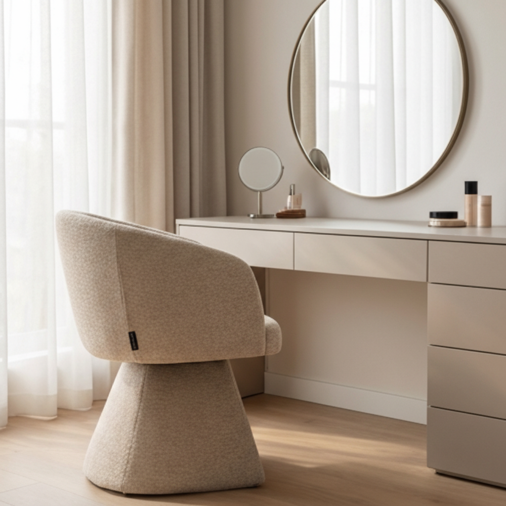 Conical Base Swivel Dining Chair | Oroa.com