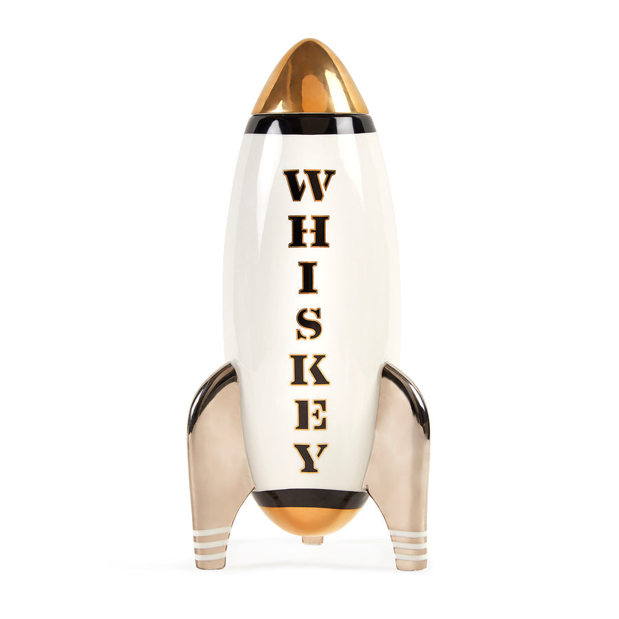 Glossy Porcelain Whiskey Decanter | Jonathan Adler Rocket | Oroa.com