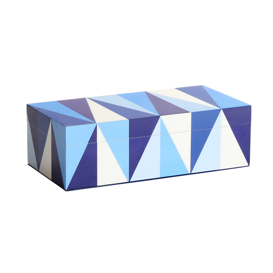 Geometric Pattern Lacquer Box S | Jonathan Adler Sorrento | Oroa.com