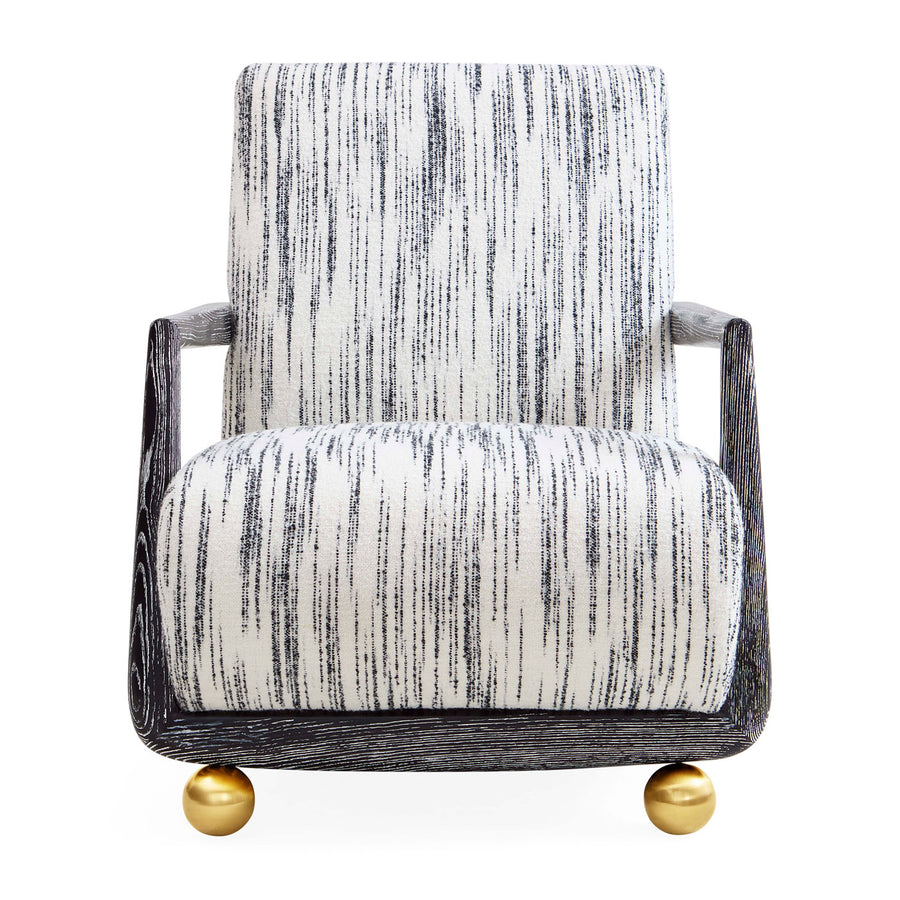 Golden Orb Leg Club Chair | Jonathan Adler St. Germain | Oroa.com